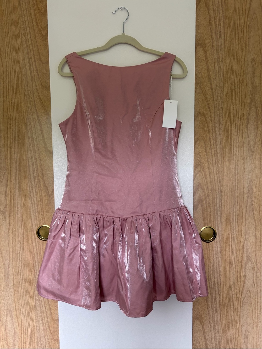 Women’s Shimmer Dusty Rose Party Dress